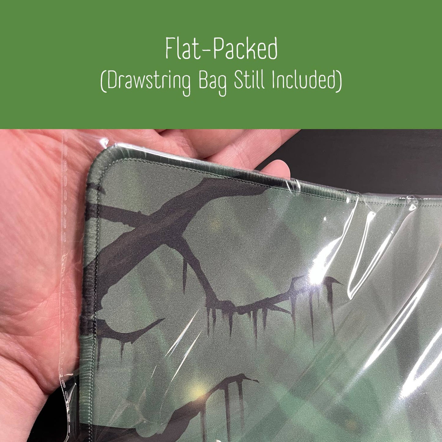 CnC Squirrel Playmat: Drawstring Bag with Label