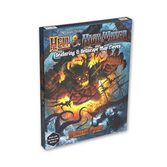 Dungeon Craft – Hell & High Water Book 2D Terrain for DnD