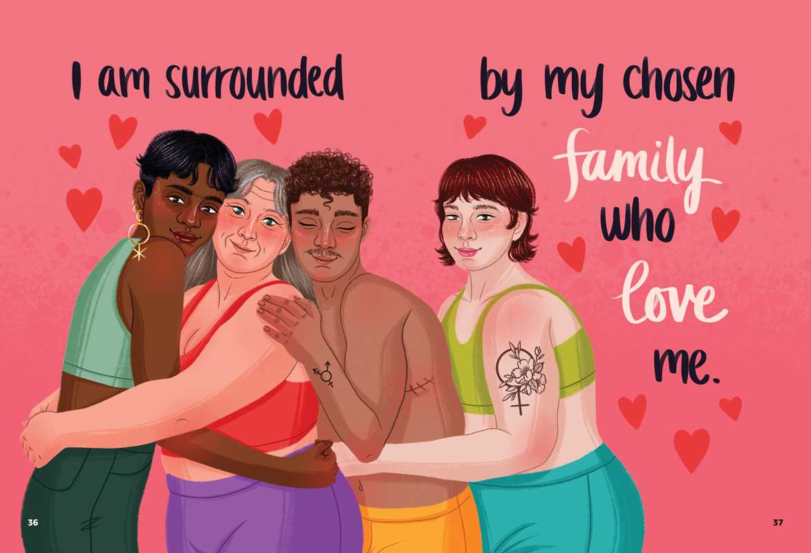 Affirmations for Queer People by Jess Vosseteig: Hardcover; 208 pages / English