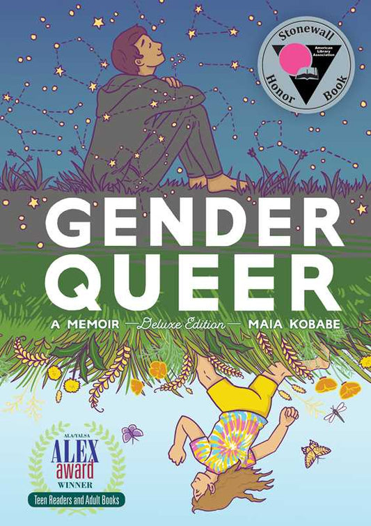 Gender Queer: A Memoir Deluxe Edition by Maia Kobabe: Hardcover; 256 pages / English
