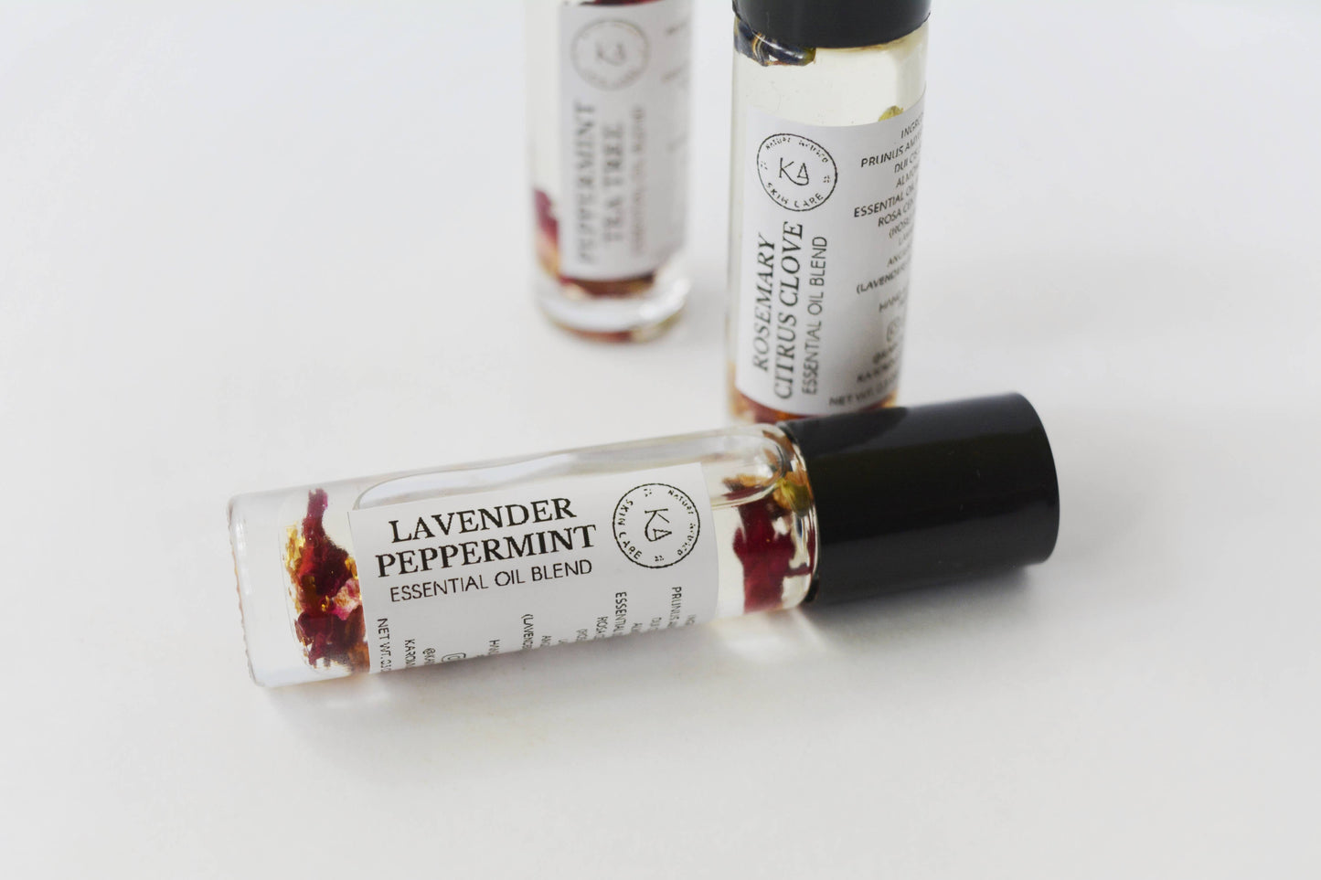 Essential Oil Natural Perfume Roll-on: Packaged in individual boxes / Orange Geranium