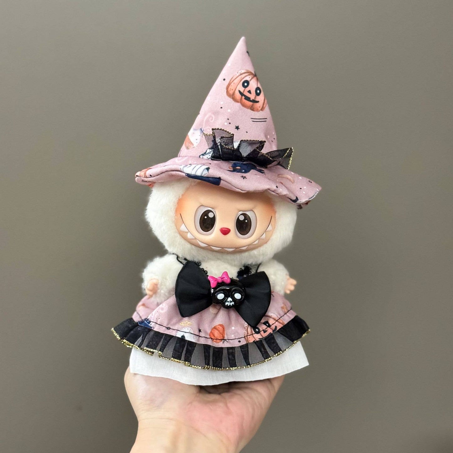 Halloween Labubu clothes, holiday decoration,suit for 17 cm : 1
